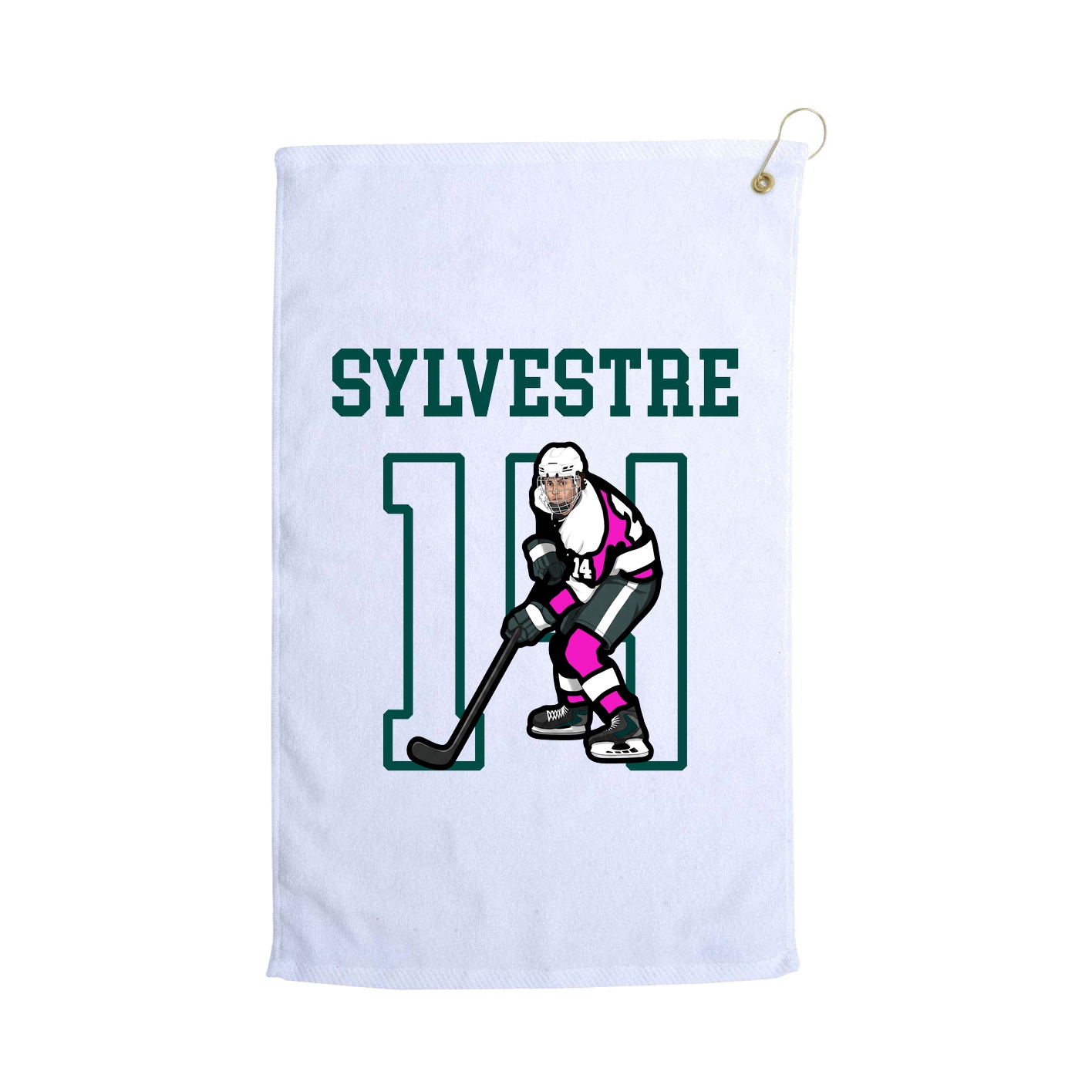 Golf Towel — Shirsey in White