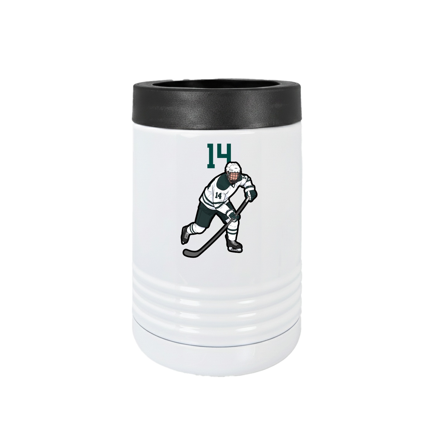 Beverage Holder — Number Top in White