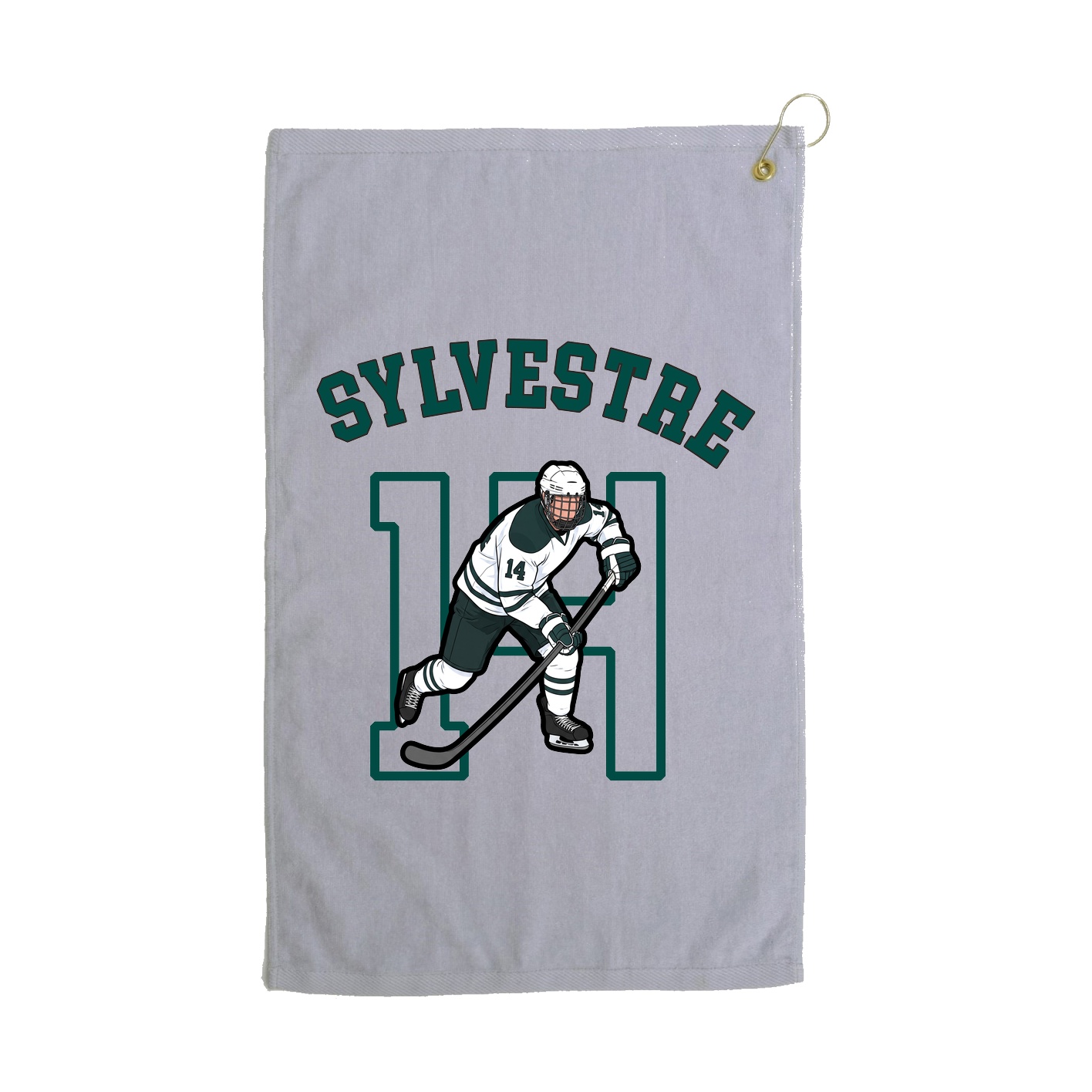 Golf Towel — Shirsey Arch in Grey