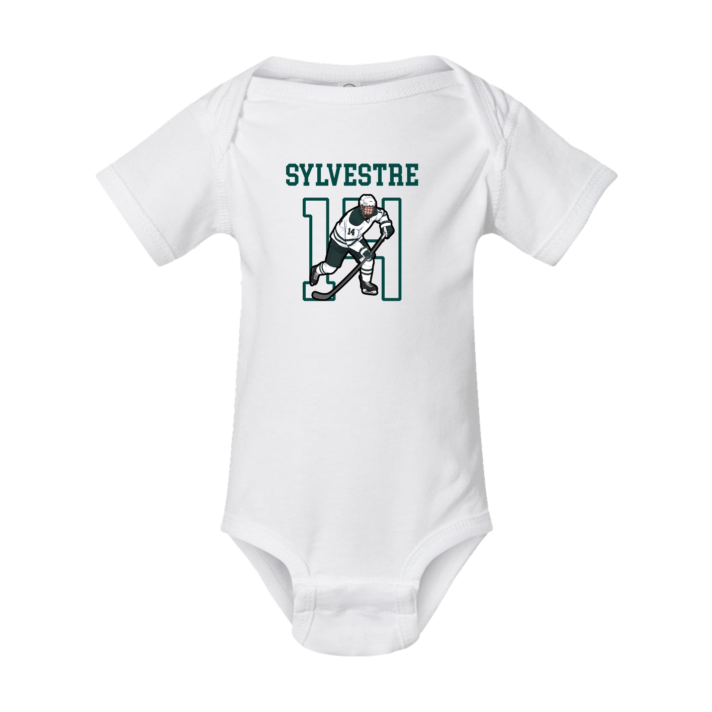 Baby Onesie — Shirsey in White