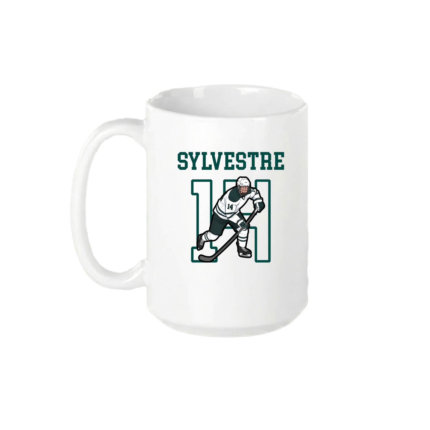 15oz Coffee Mug — Shirsey in White