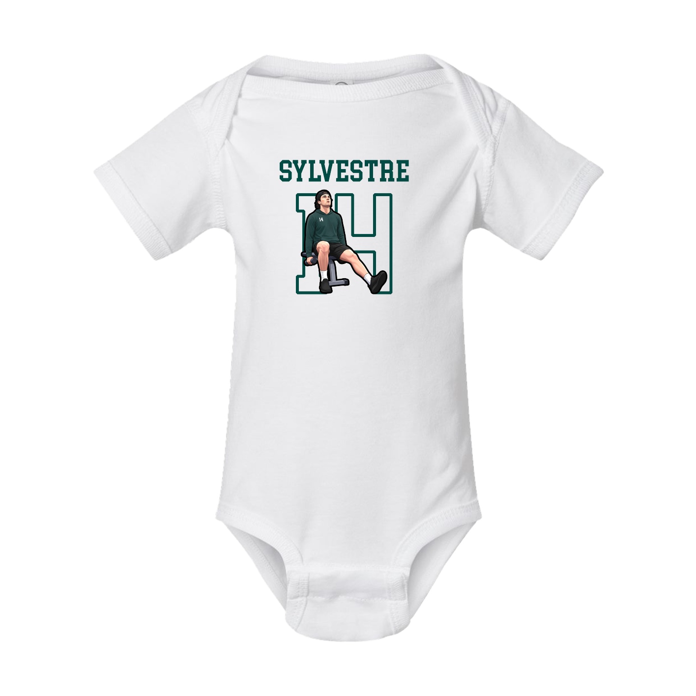Baby Onesie — Shirsey in White