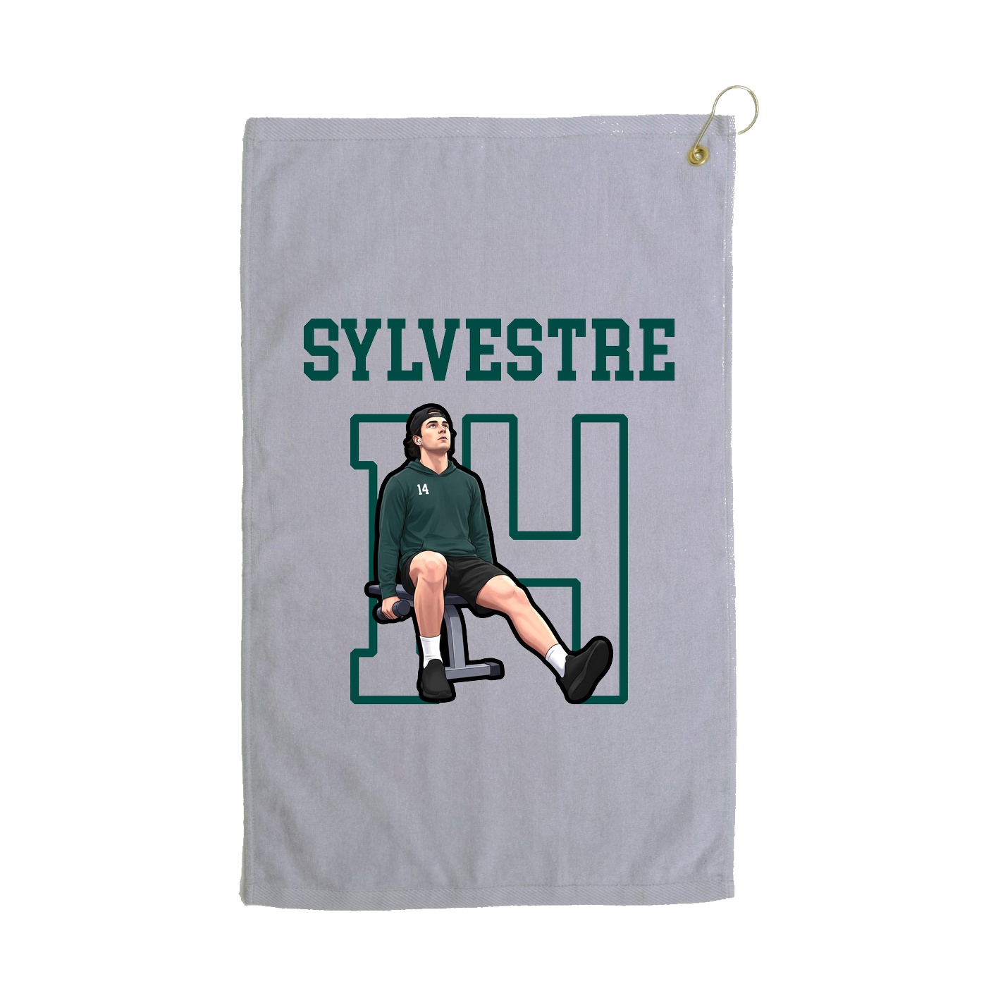 Golf Towel — Shirsey in Grey