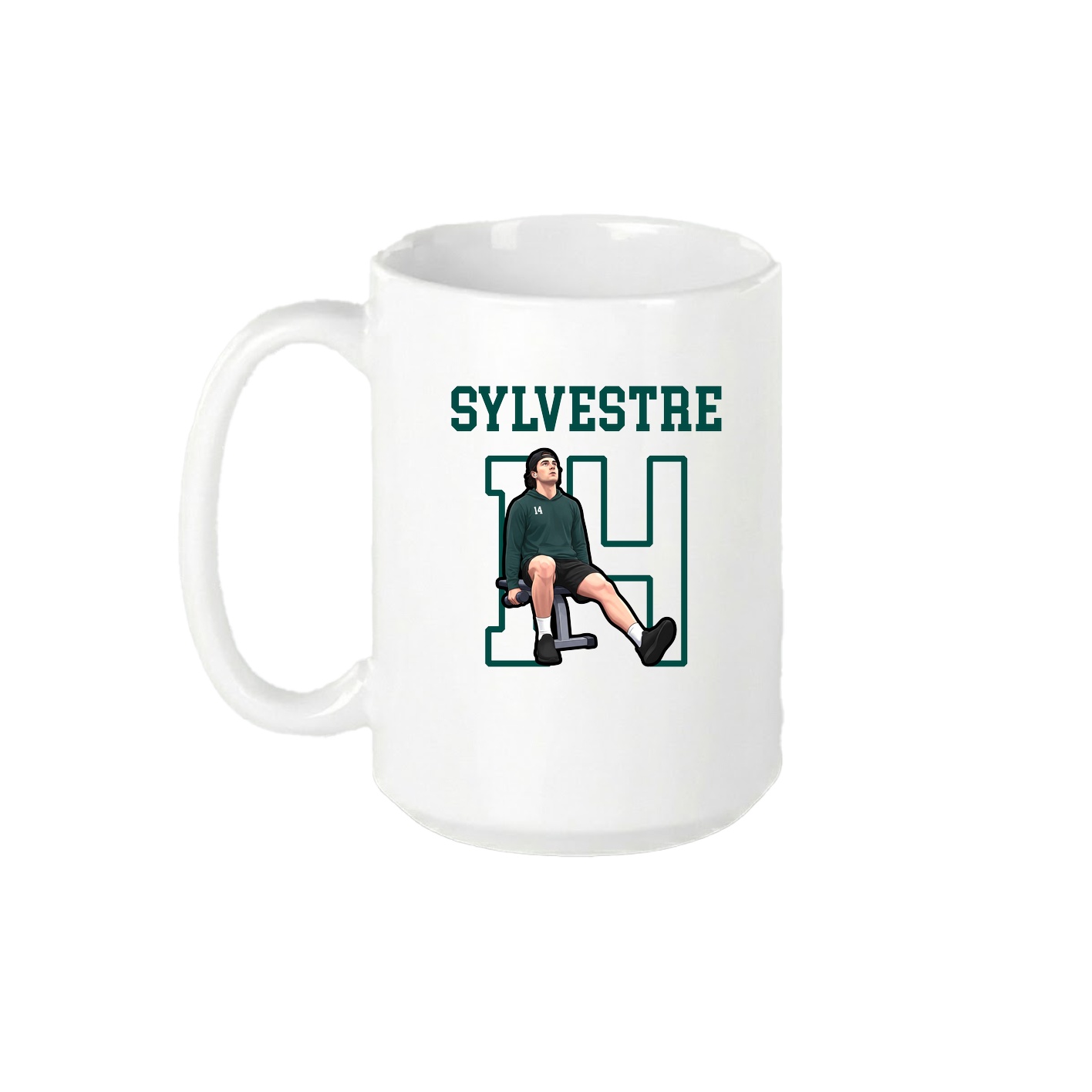 15oz Coffee Mug — Shirsey in White
