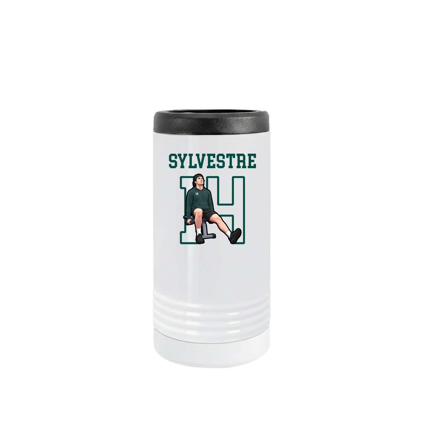 Slim Beverage Holder — Shirsey in White