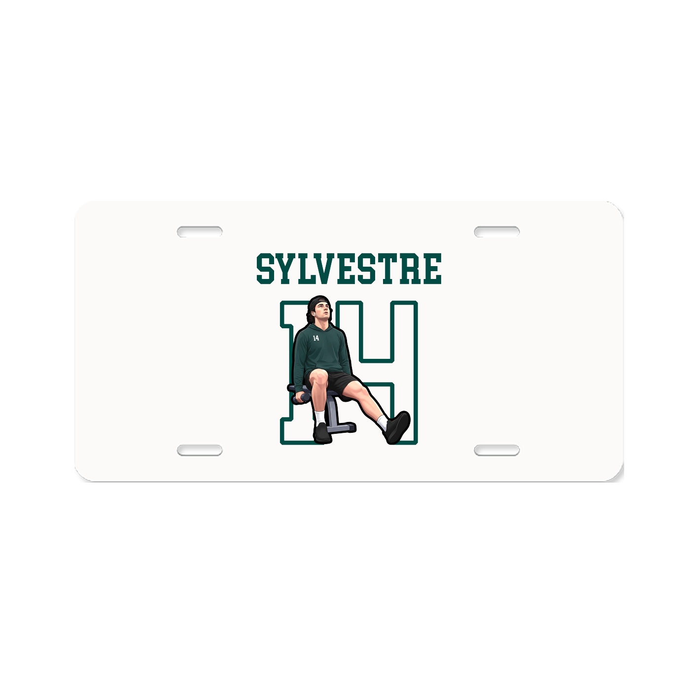License Plate — Shirsey in Classic