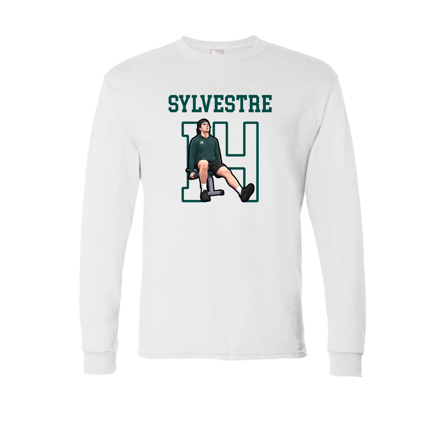 Long Sleeve Tee — Shirsey in White