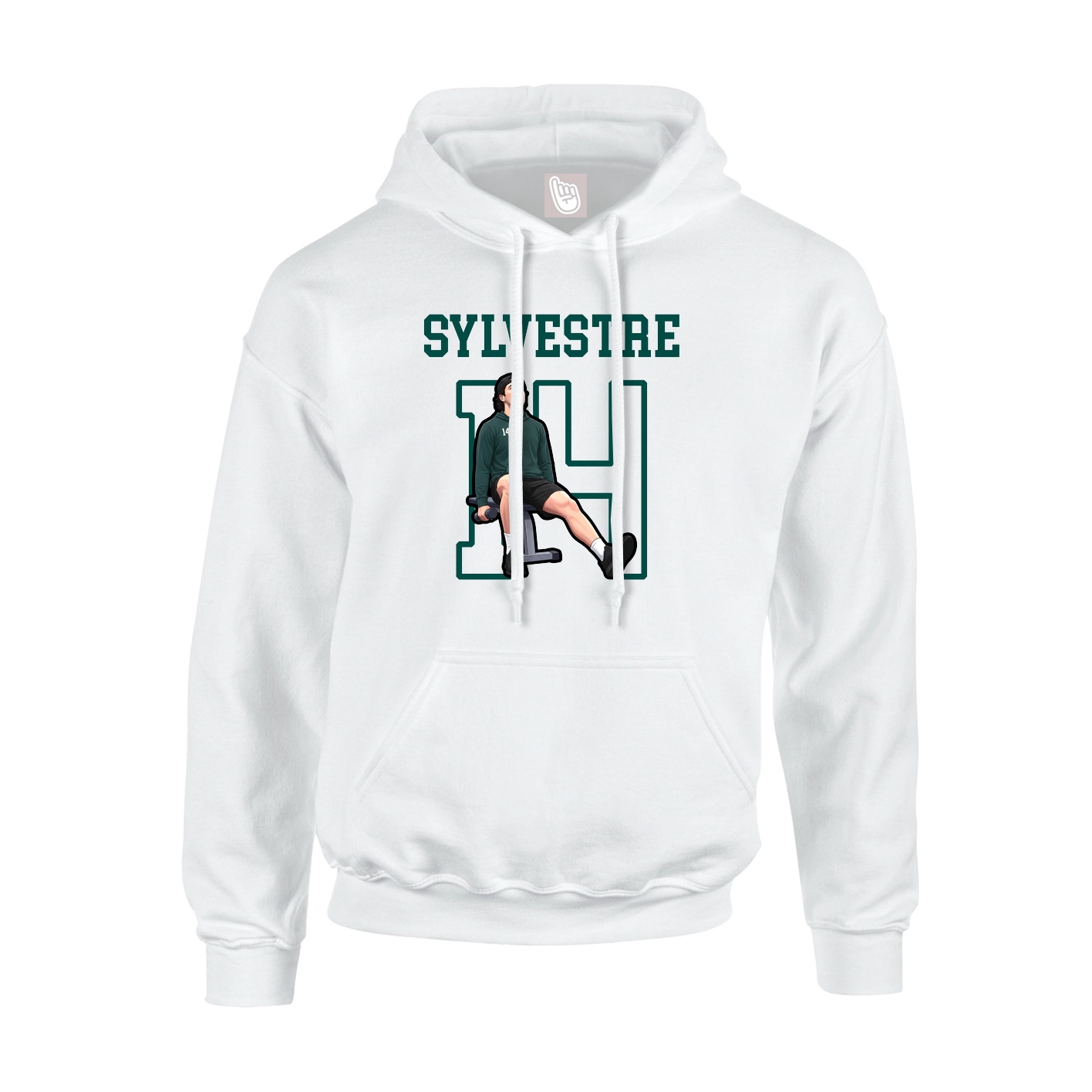Youth Hoodie — Shirsey in White