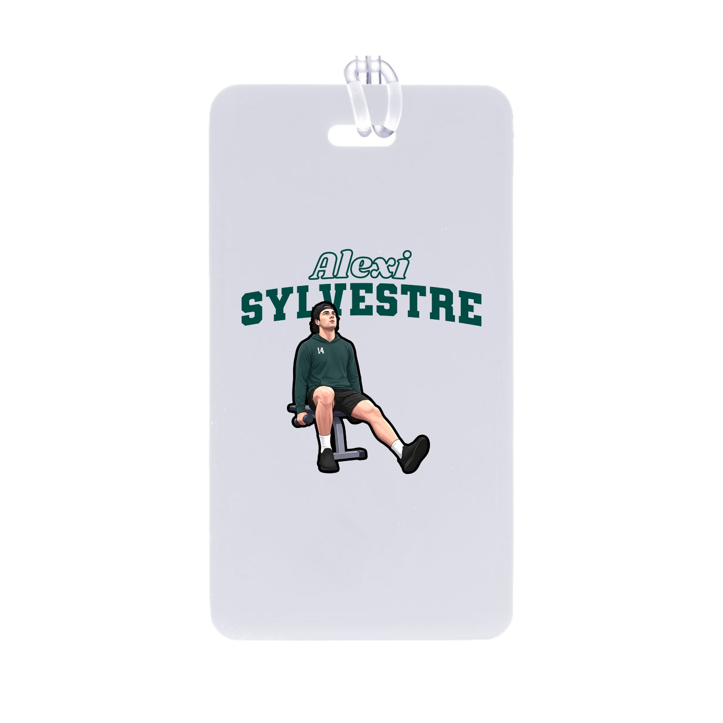 Bag Tag — Name Arch in Classic