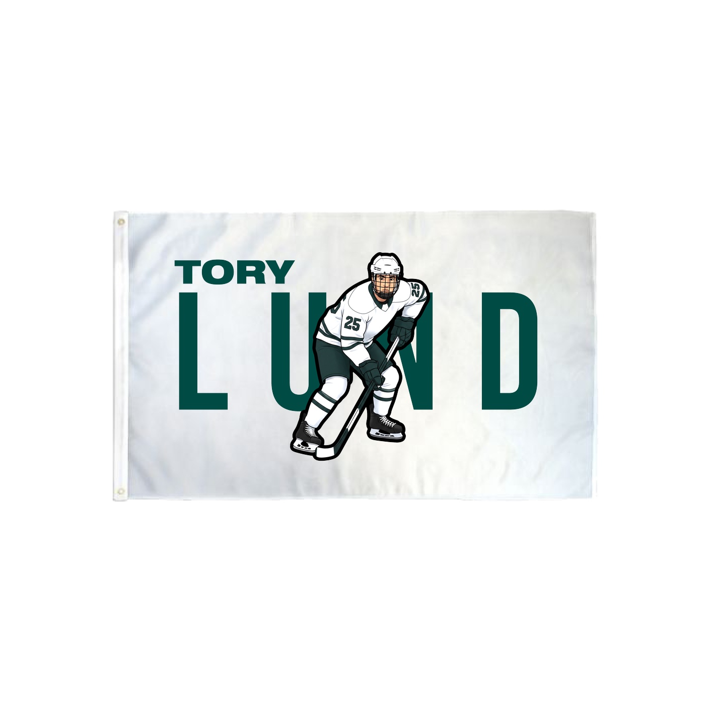 3x5 Flag — Player Name in Classic