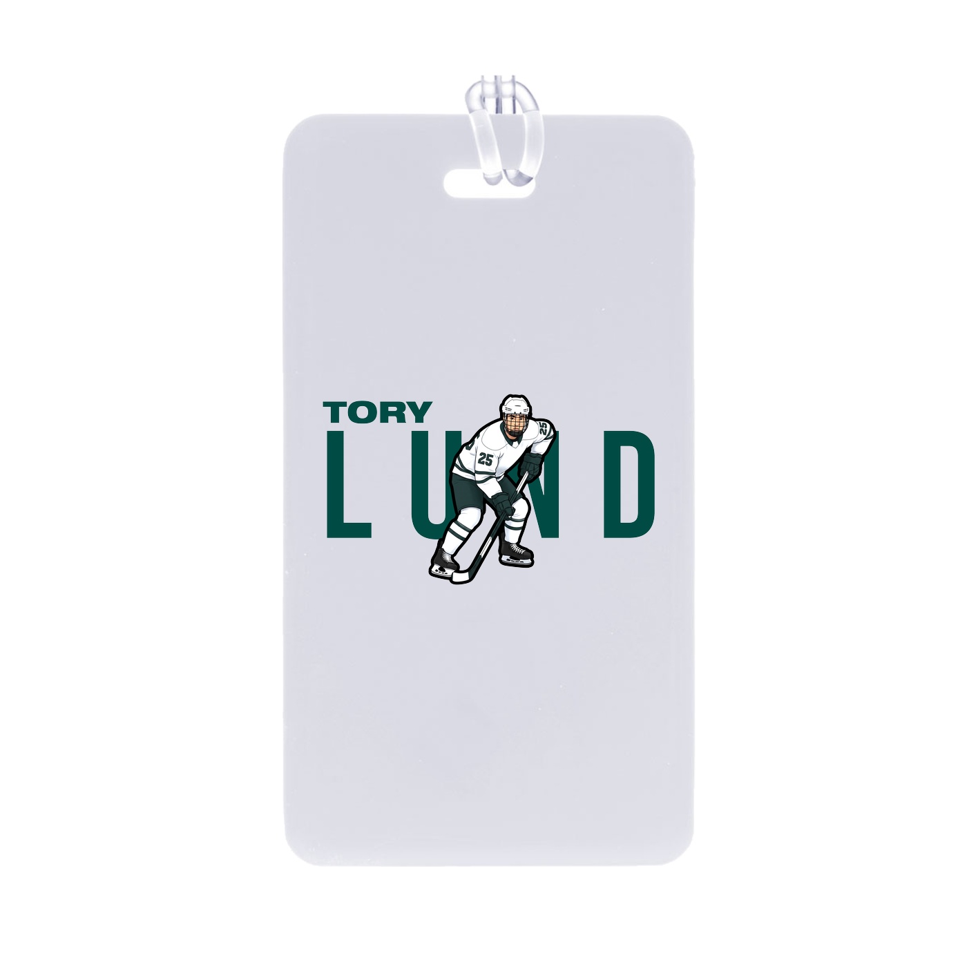 Bag Tag — Player Name in Classic