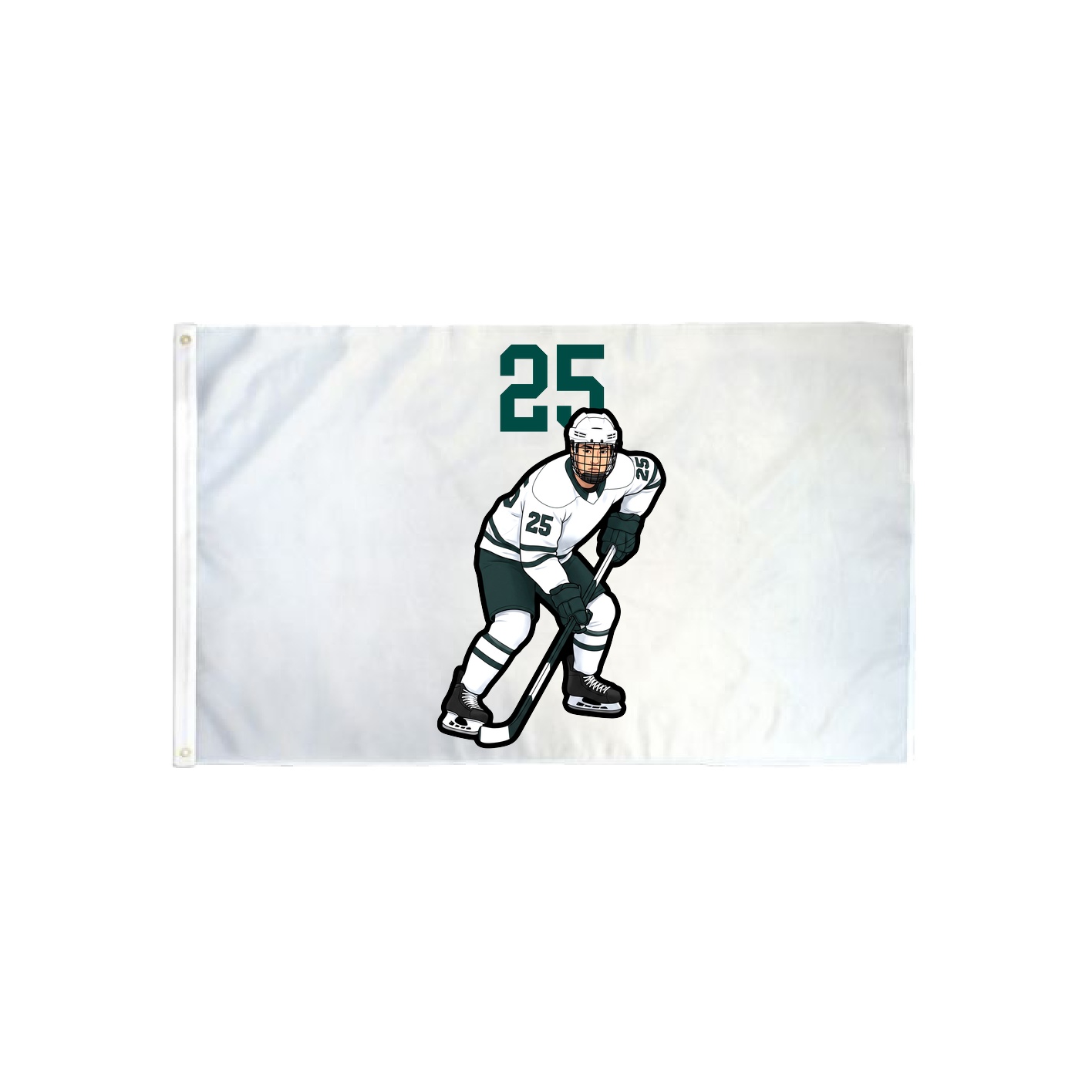 3x5 Flag — Number Top in Classic
