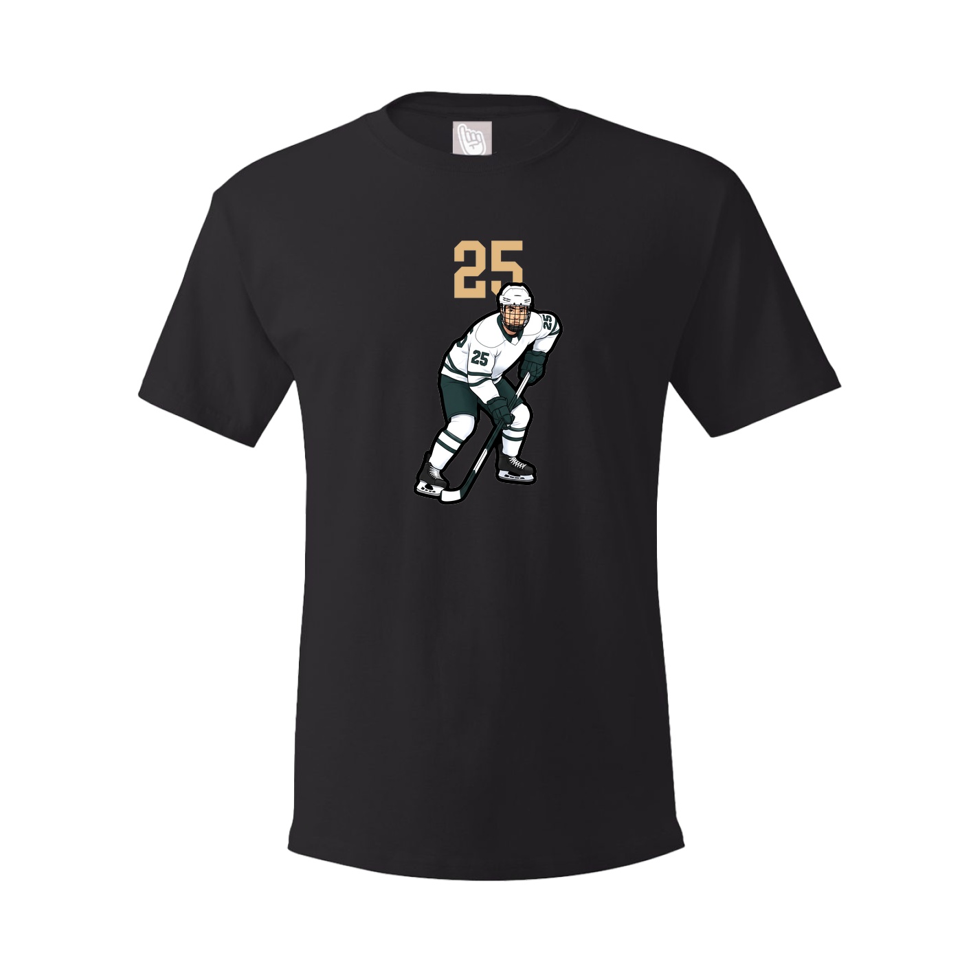 Tee — Number Top in Black