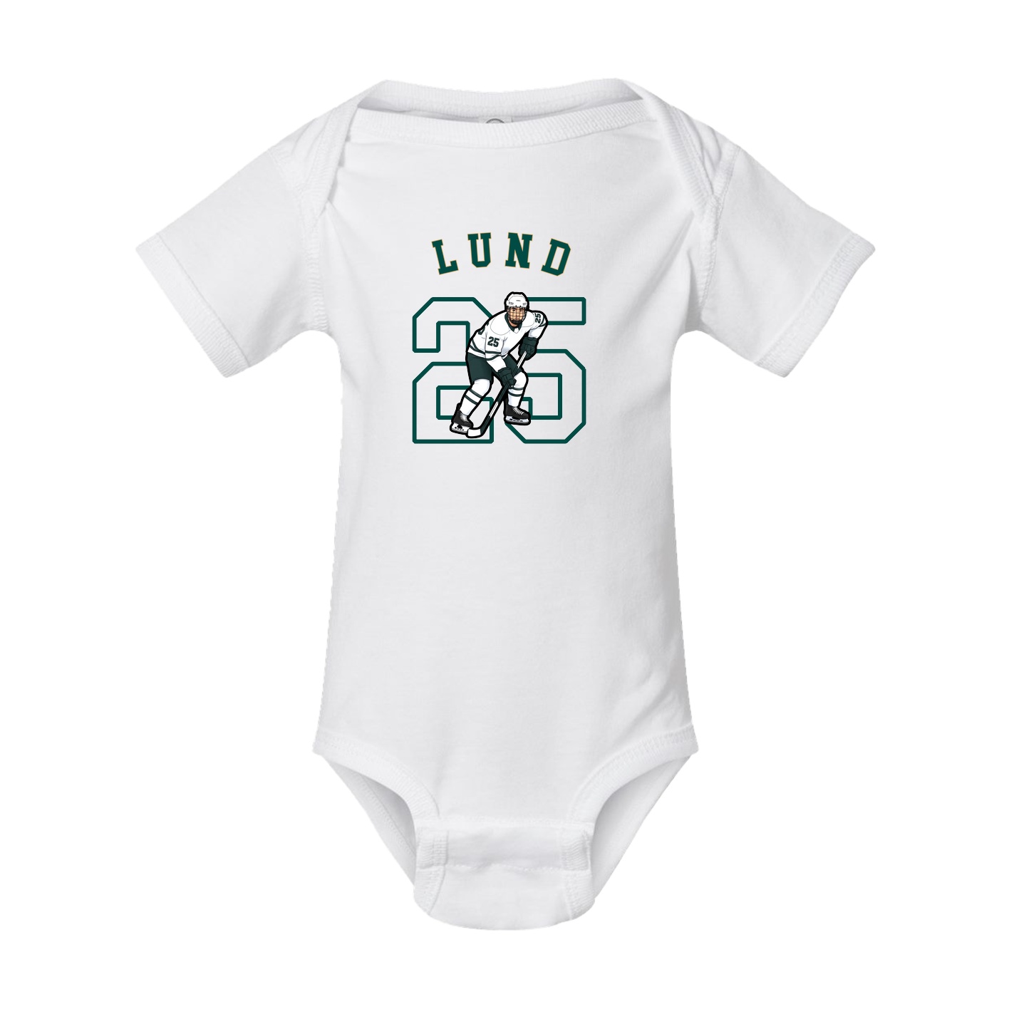 Baby Onesie — Shirsey Arch in White