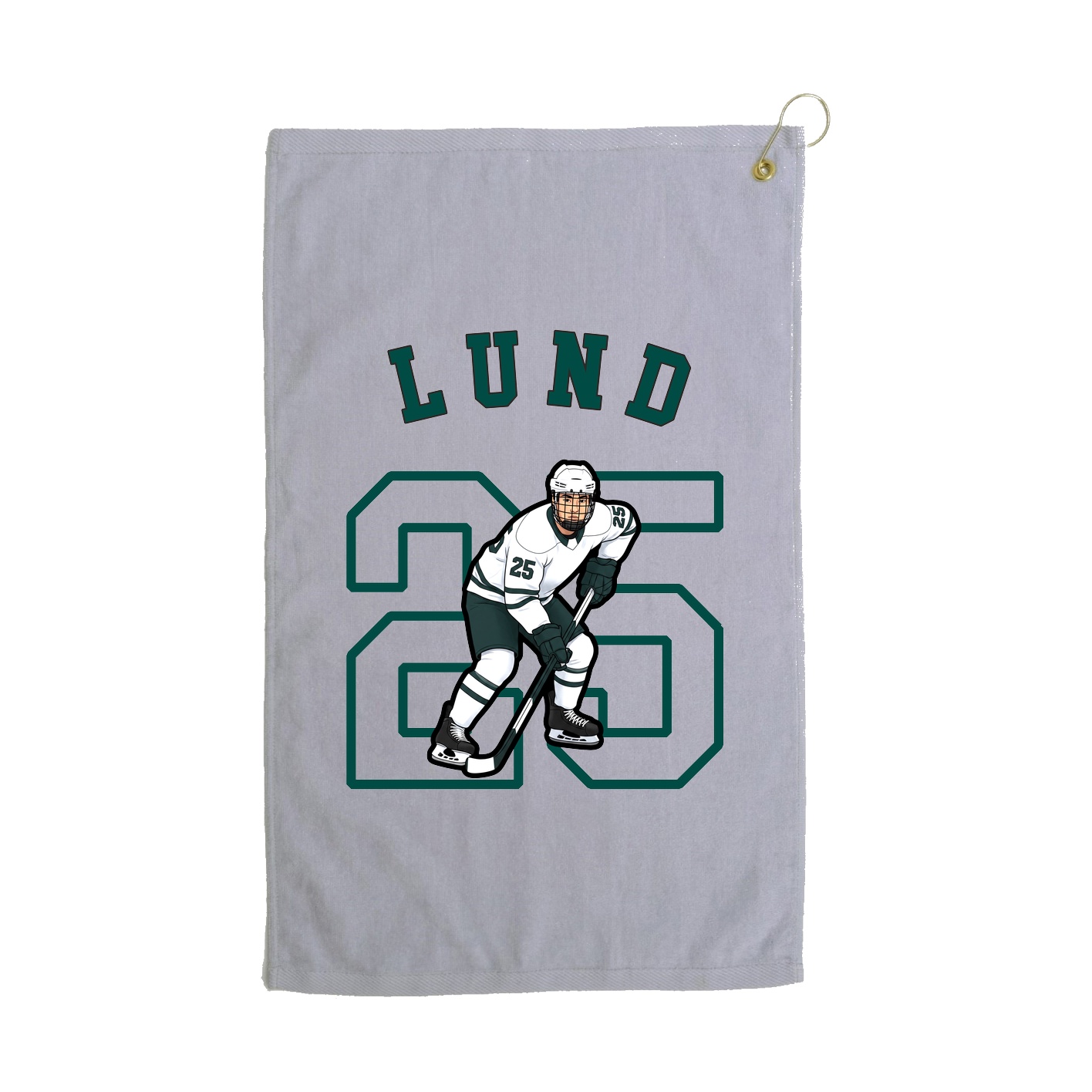Golf Towel — Shirsey Arch in Grey