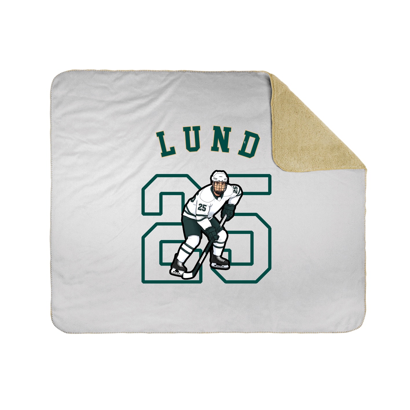 Throw Blanket — Shirsey Arch in White