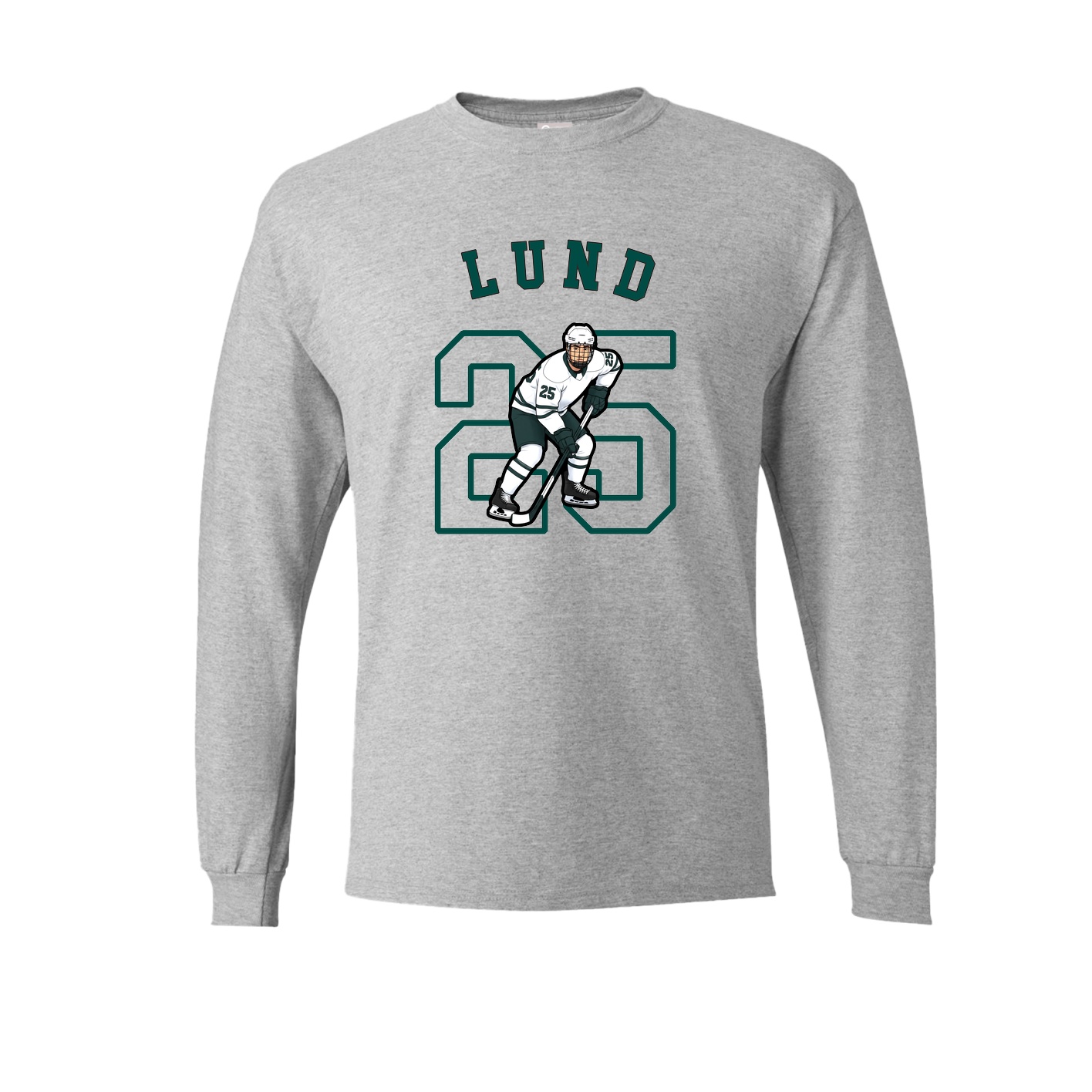 Long Sleeve Tee — Shirsey Arch in Grey