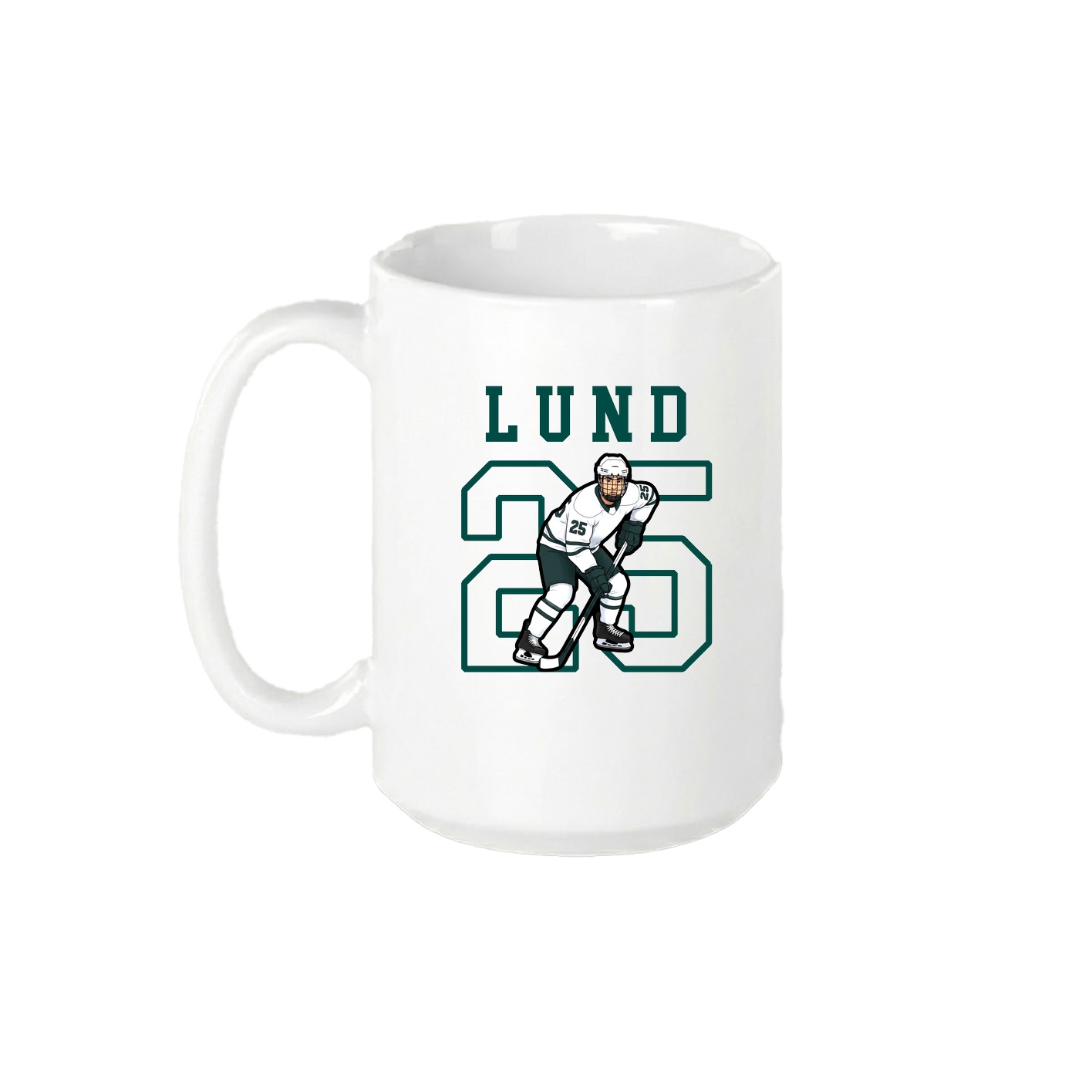 15oz Coffee Mug — Shirsey in White