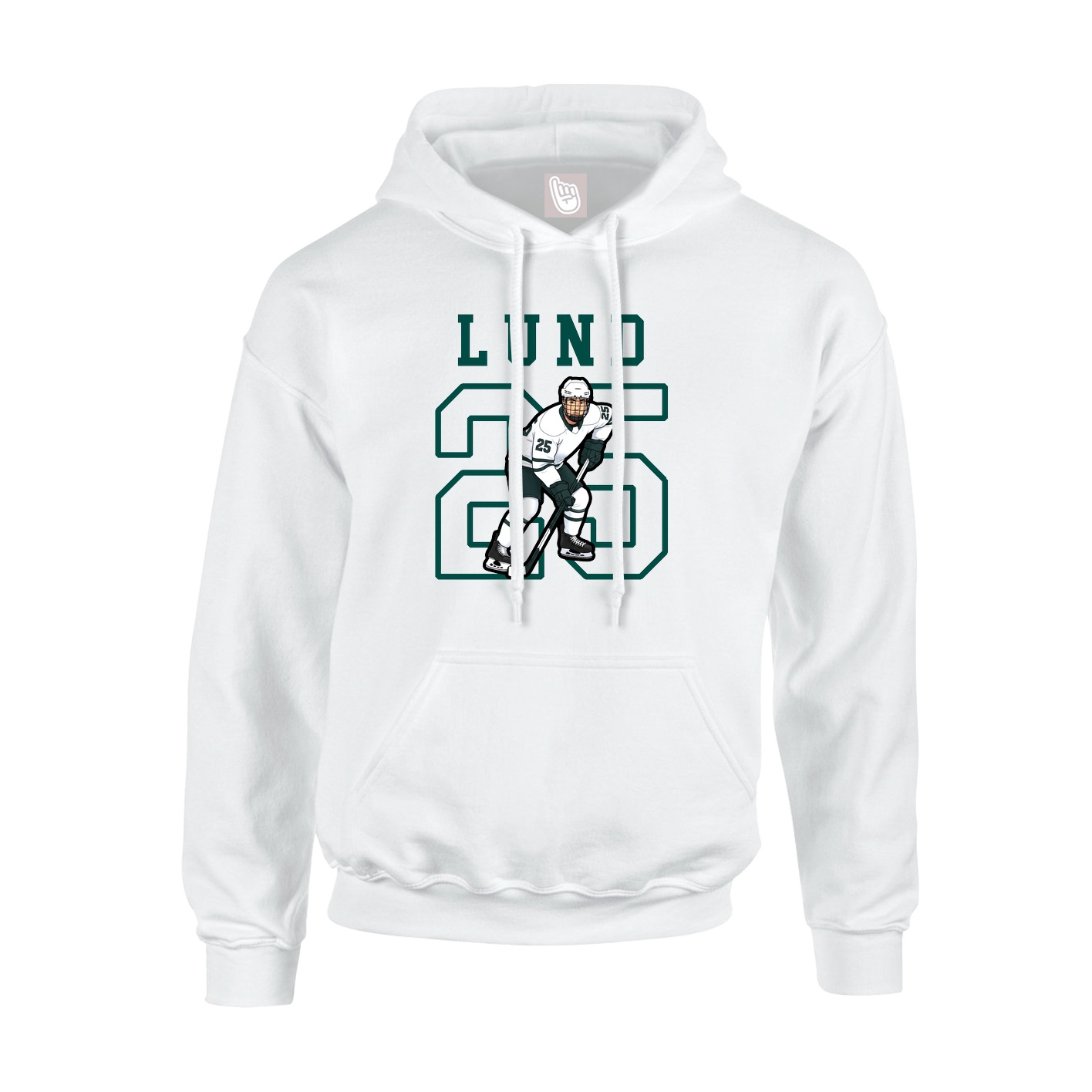 Youth Hoodie — Shirsey in White