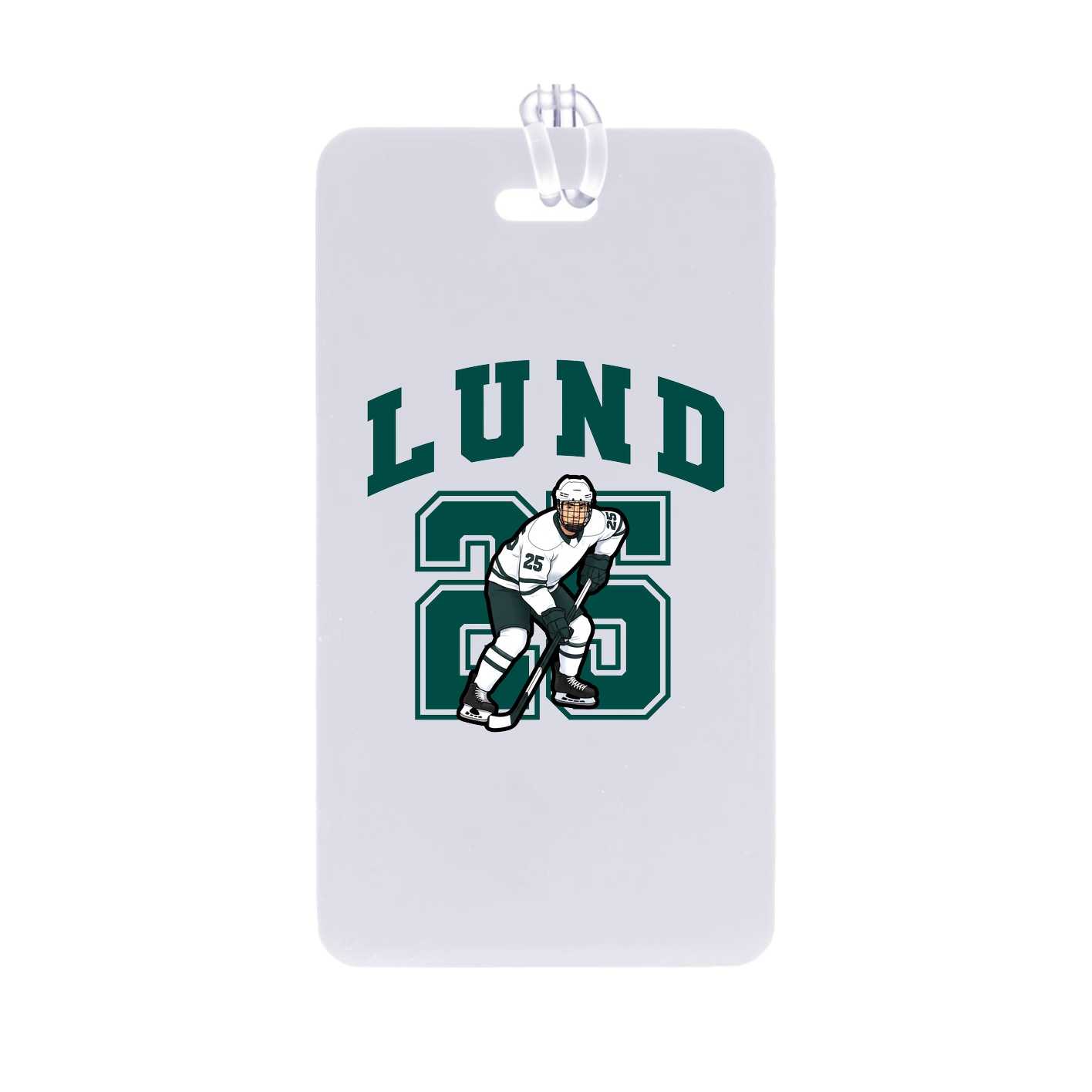 Bag Tag — Number in Classic