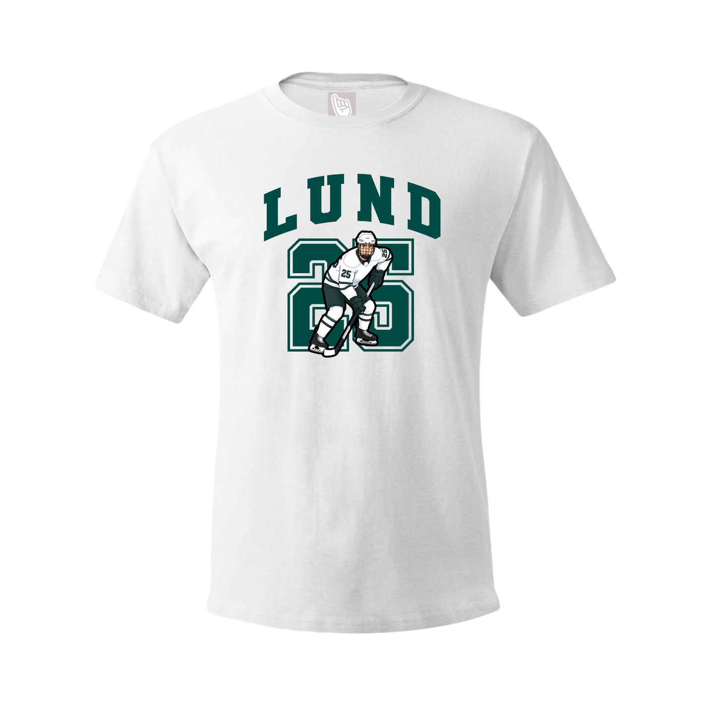 Tee — Number in White