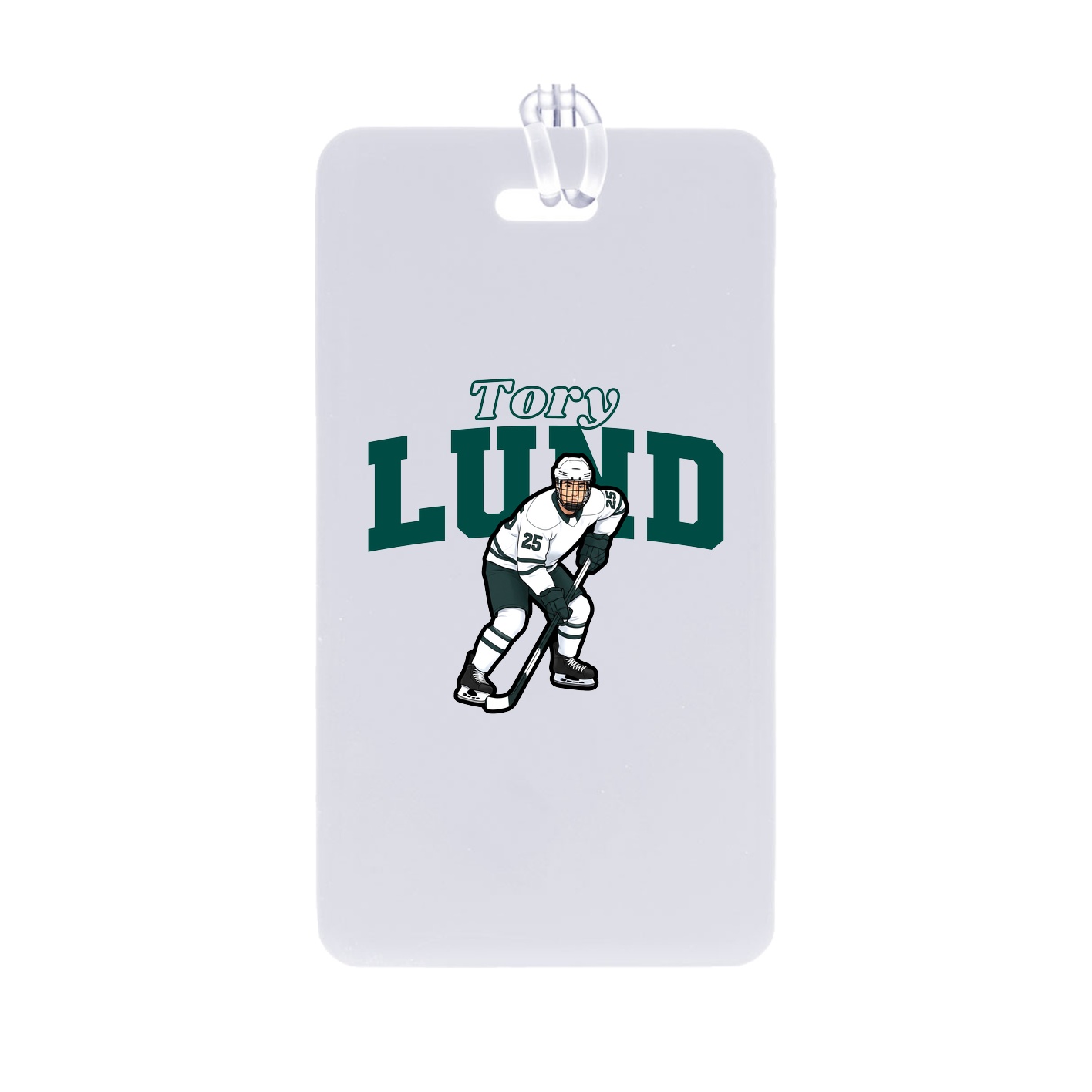 Bag Tag — Name Arch in Classic