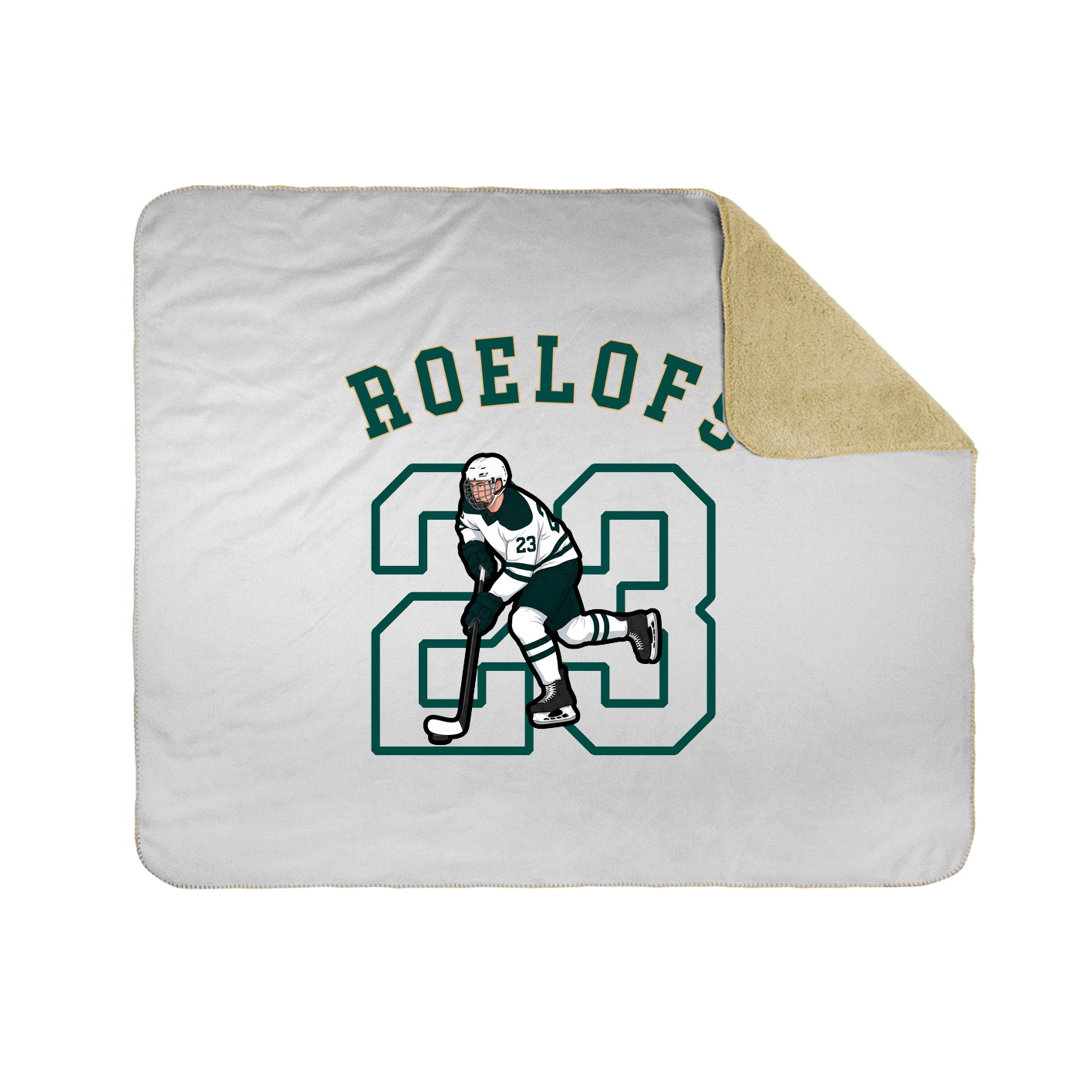 Throw Blanket — Shirsey Arch in White
