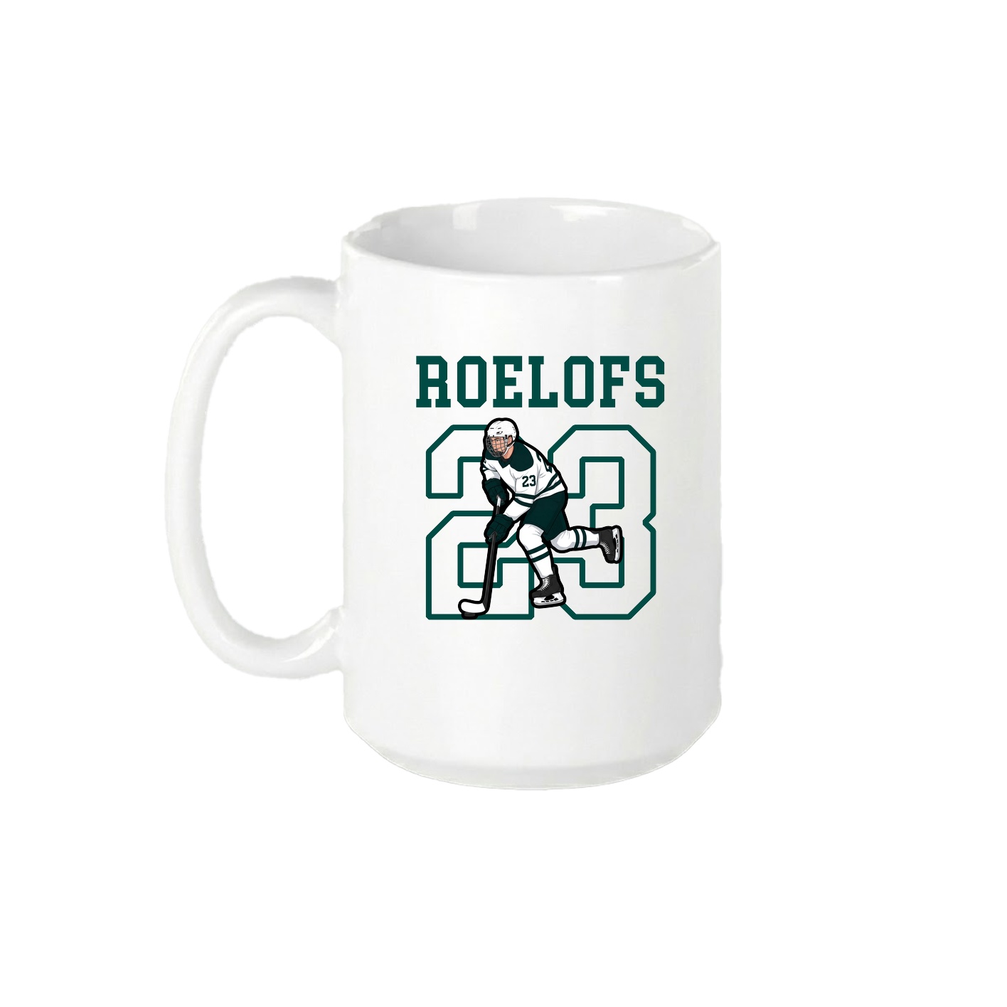 15oz Coffee Mug — Shirsey in White