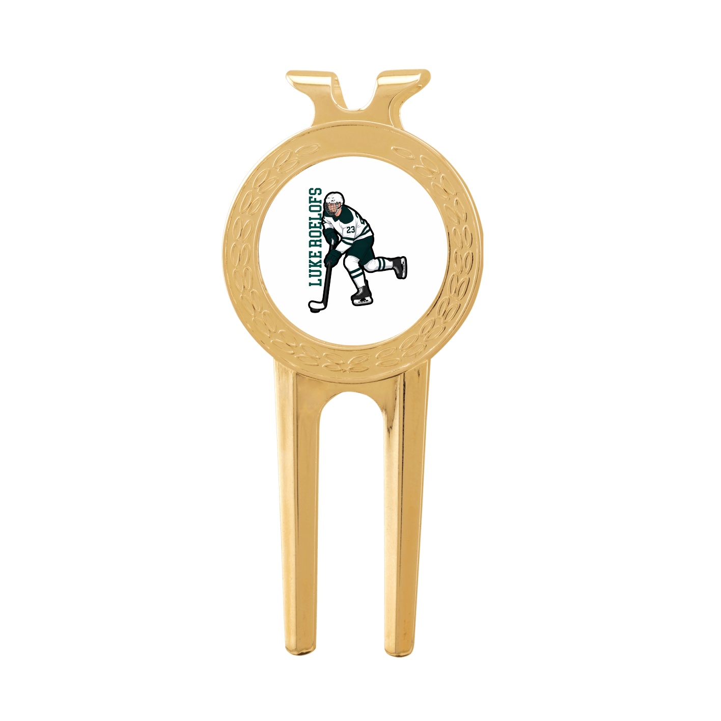 Divot Tool with Ball Marker — Name Vertical in Classic