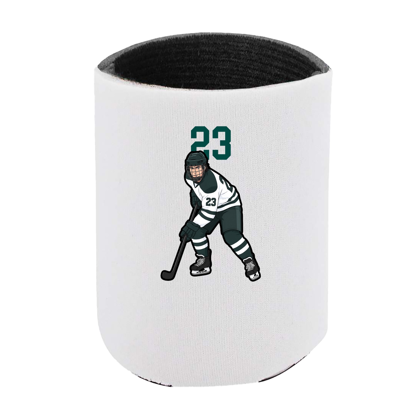 Can Holder — Number Top in White
