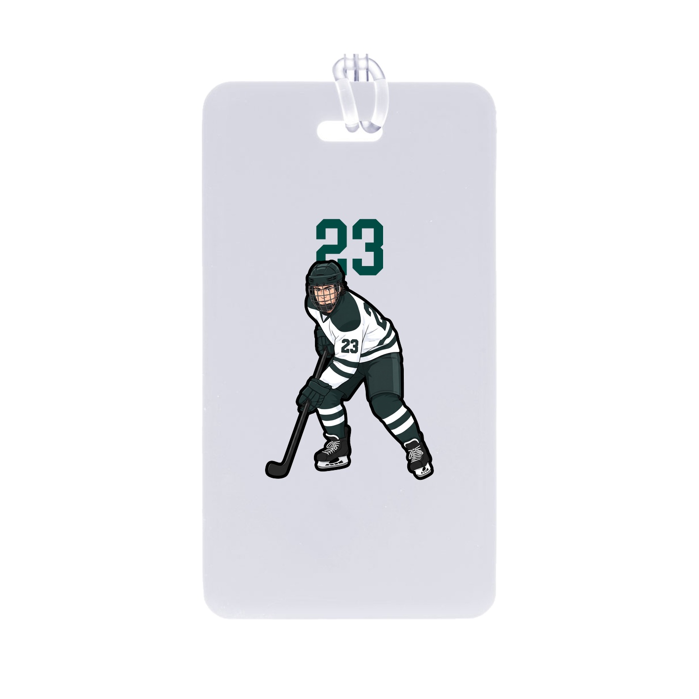 Bag Tag — Number Top in Classic