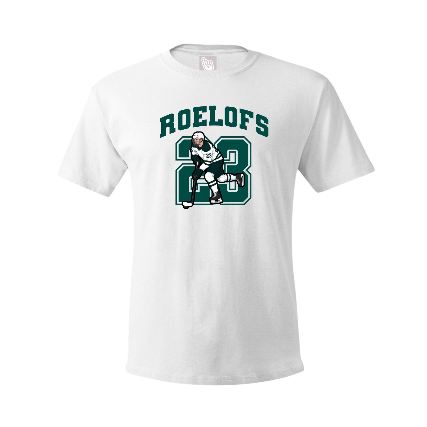 Tee — Number in White
