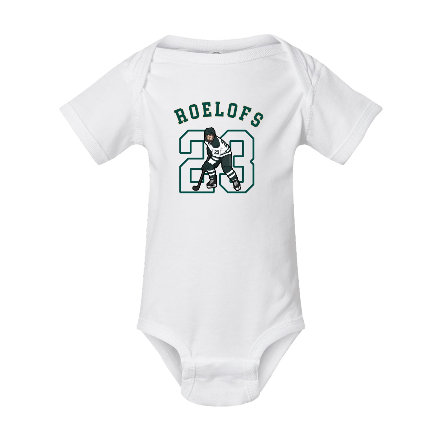 Baby Onesie — Shirsey Arch in White