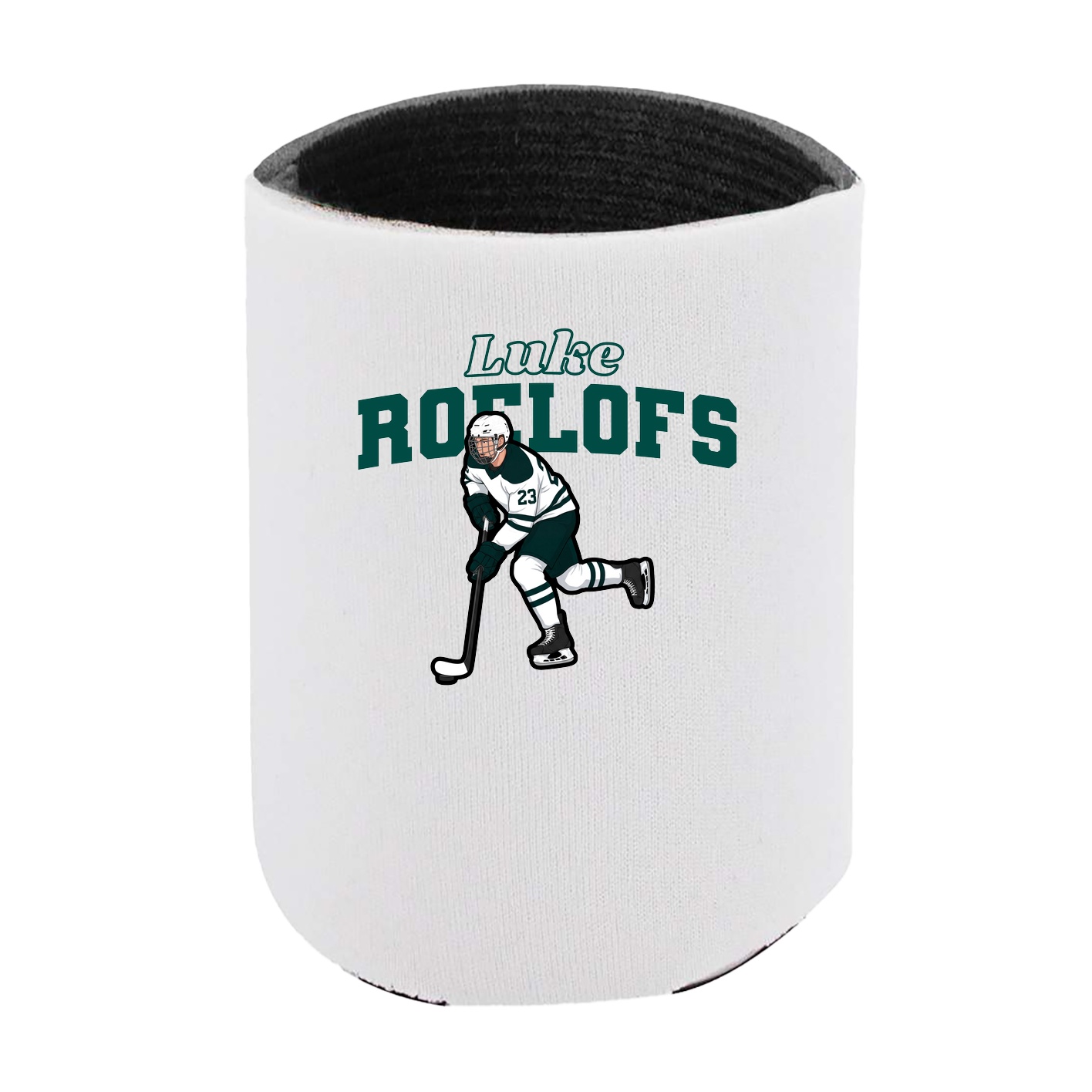 Can Holder — Name Arch in White