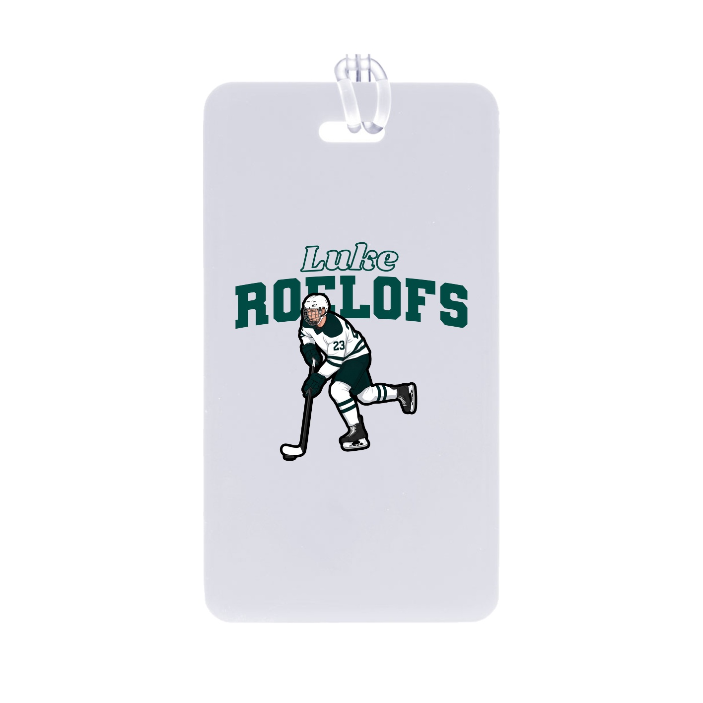 Bag Tag — Name Arch in Classic