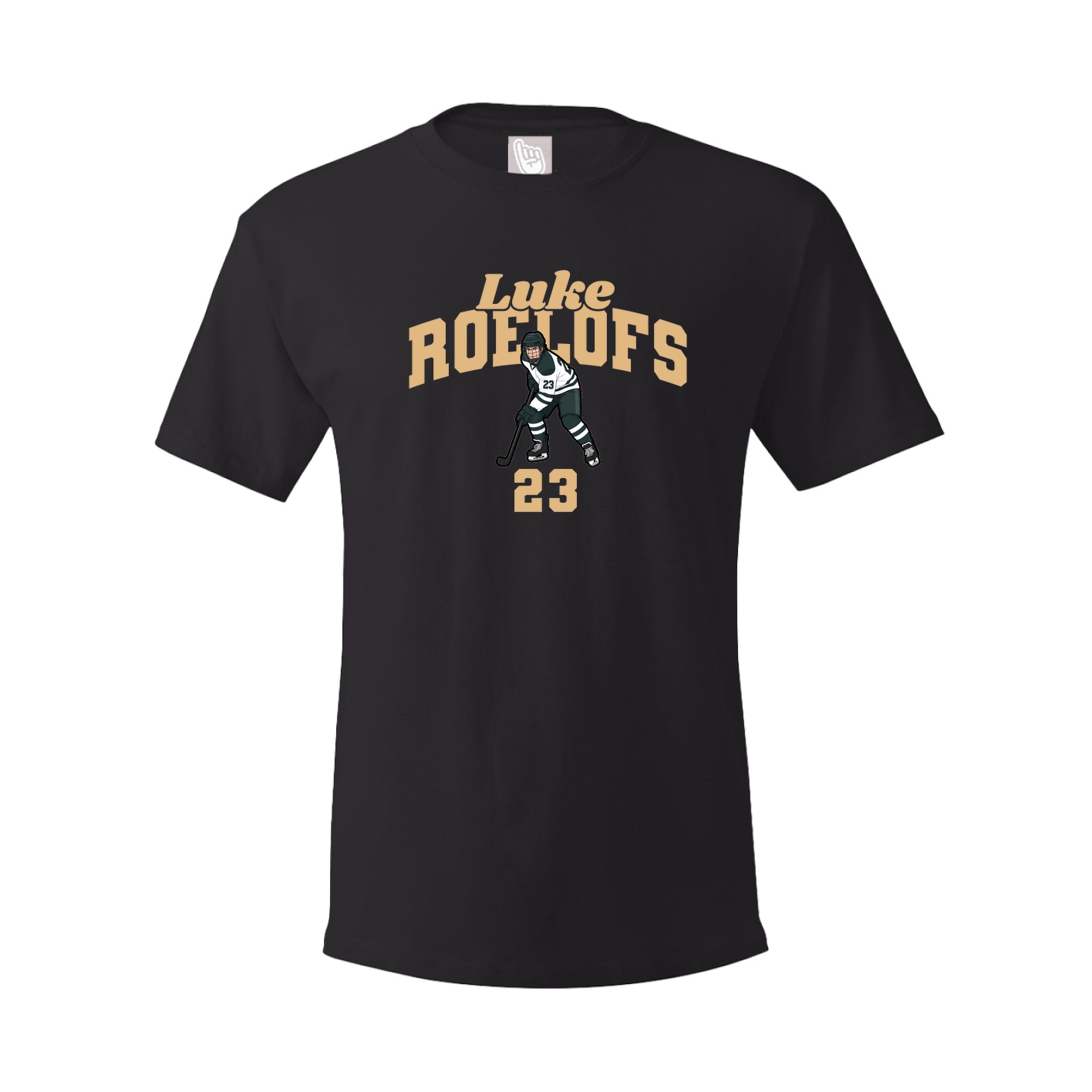 Youth Tee — Signature Arch in Black