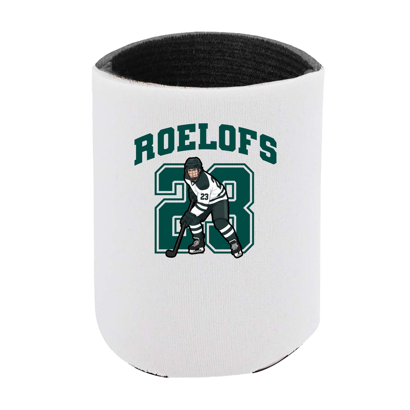 Can Holder — Number in White