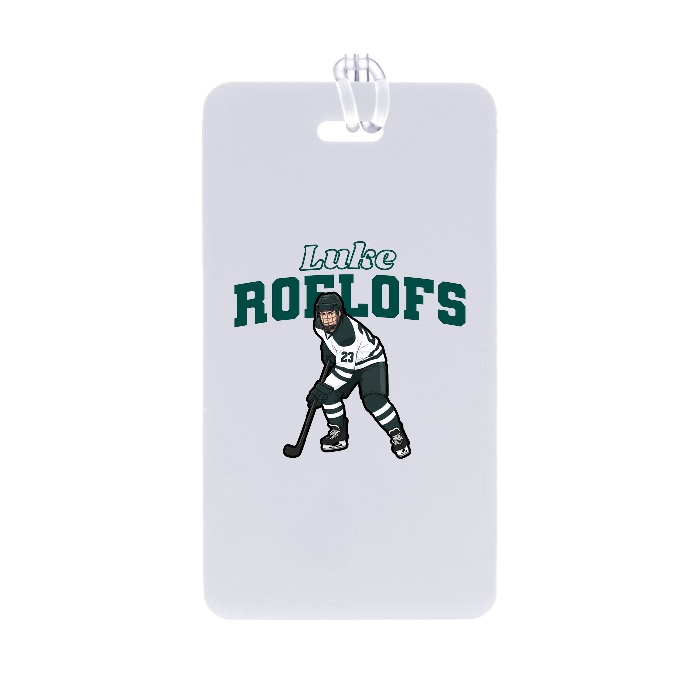Bag Tag — Name Arch in Classic