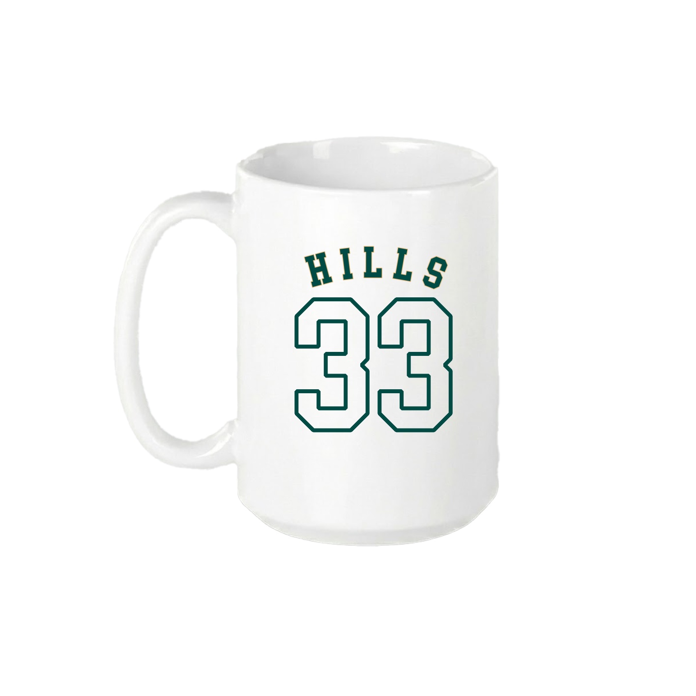 15oz Coffee Mug — Shirsey Arch in White