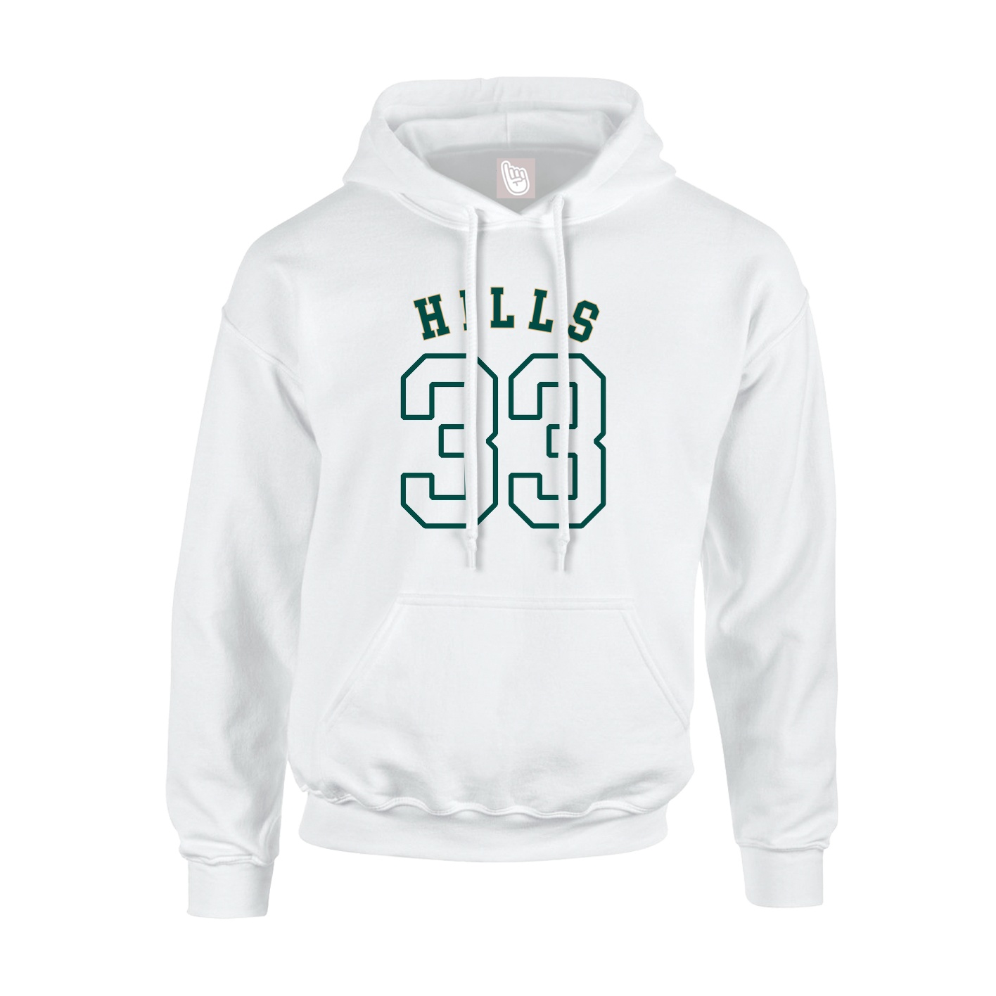 Hoodie — Shirsey Arch in White
