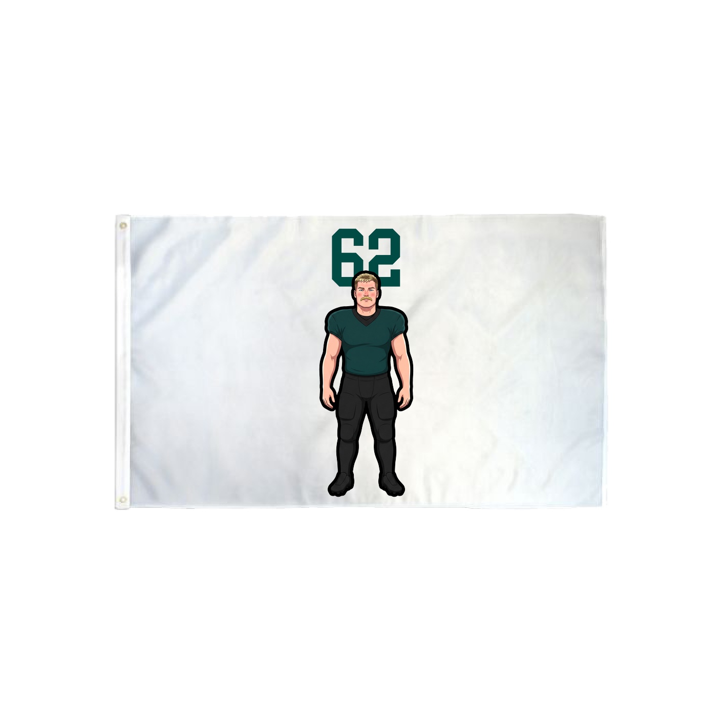 3x5 Flag — Number Top in Classic