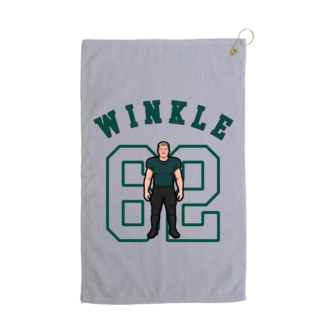 Golf Towel — Shirsey Arch in Grey
