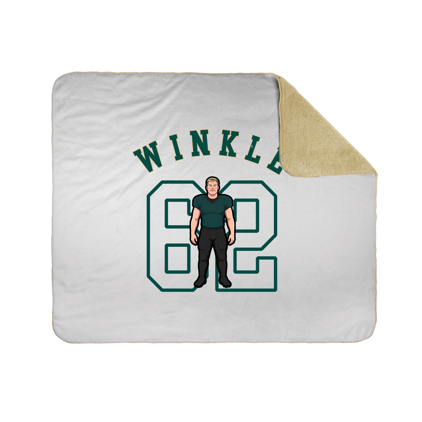 Throw Blanket — Shirsey Arch in White
