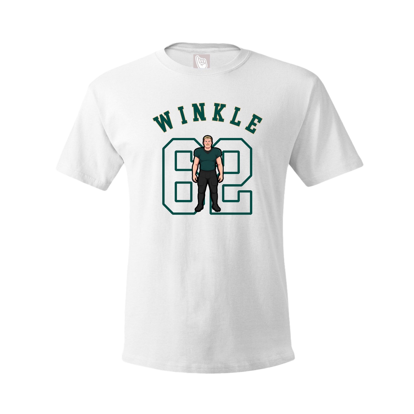 Youth Tee — Shirsey Arch in White