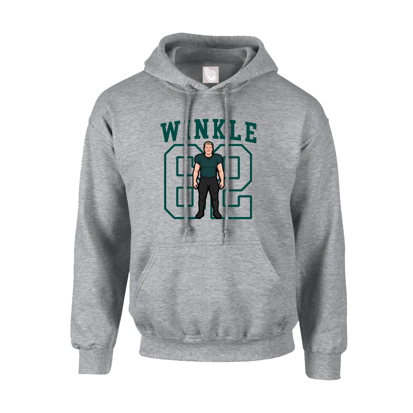 Hoodie — Shirsey in Grey
