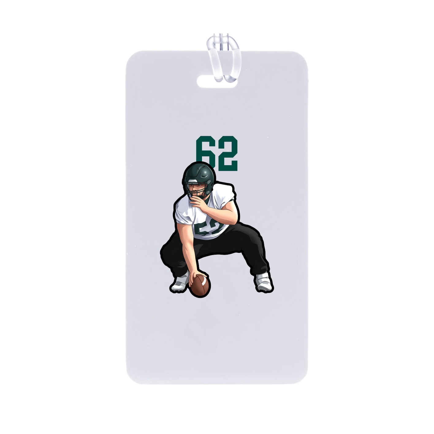 Bag Tag — Number Top in Classic