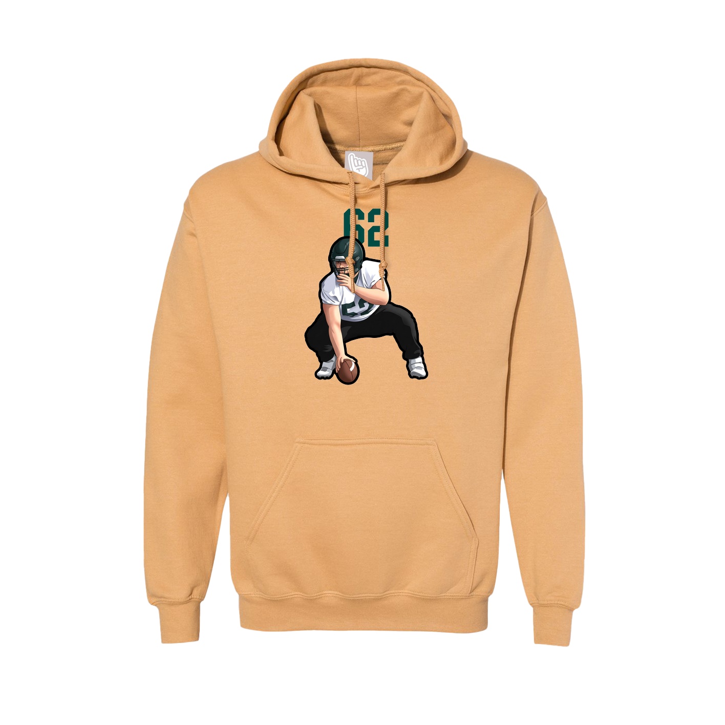 Hoodie — Number Top in Vegas Gold