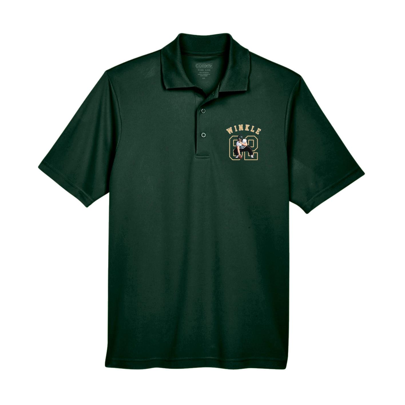 Performance Polo — Shirsey Arch in Green