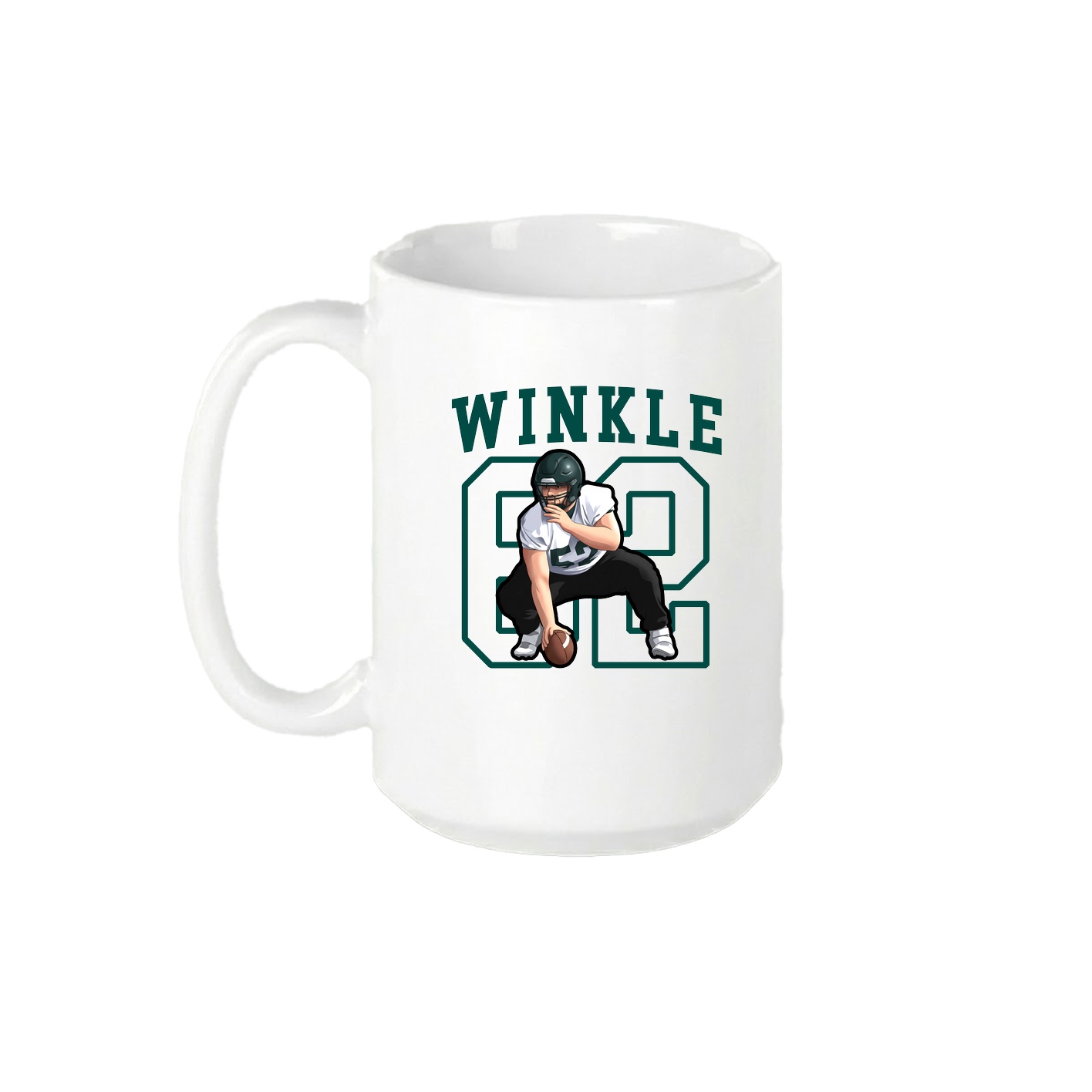 15oz Coffee Mug — Shirsey in White