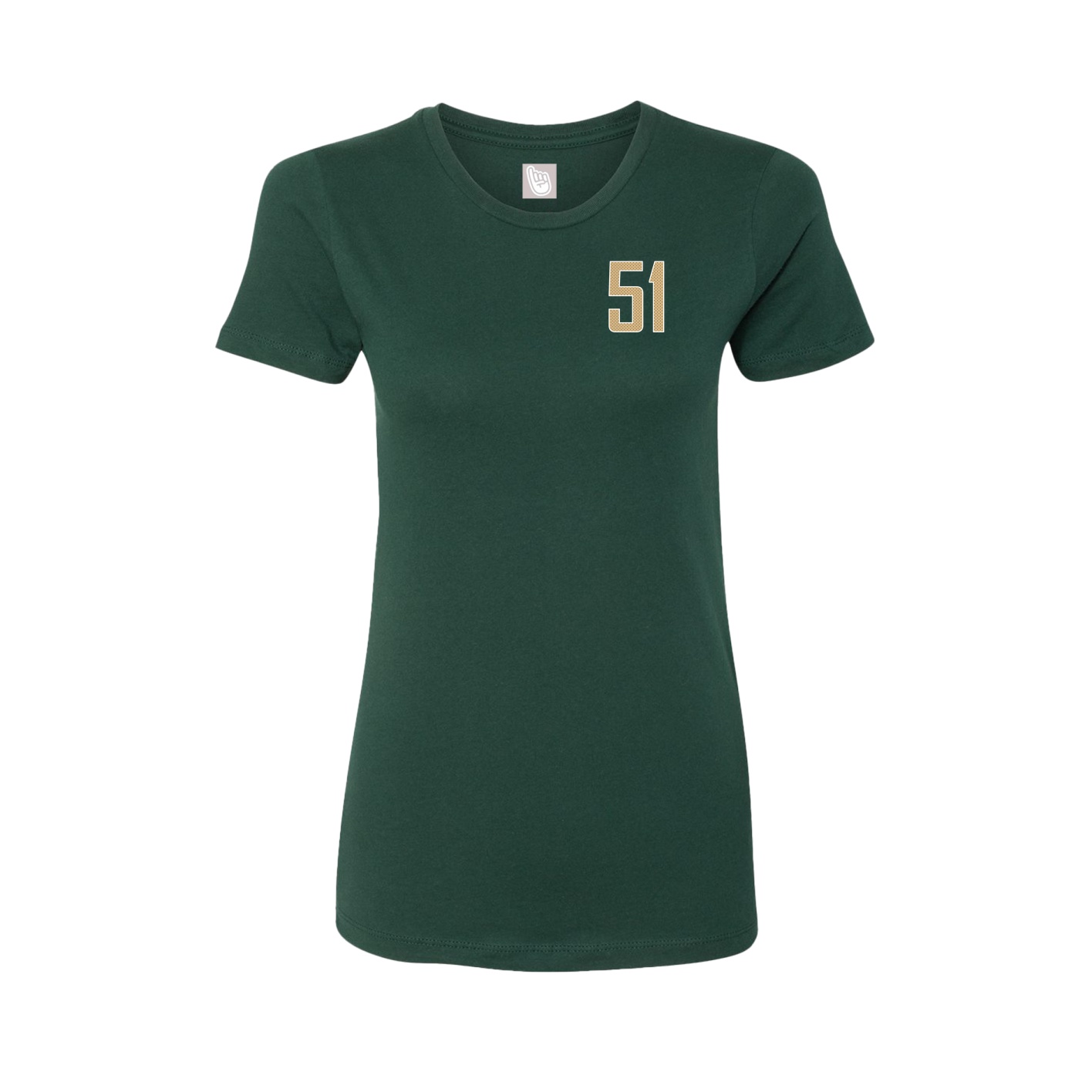 Womens Tee — Front Shirsy in Green